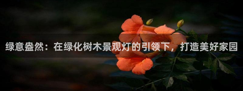 新宝gg--创:绿意盎然:在绿化树木景观灯的引领下,打造美好家园